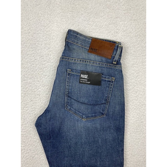 PAIGE Other - NWT Men's Paige Denim Normandie Slim Straight Jeans Blue Size 28x32